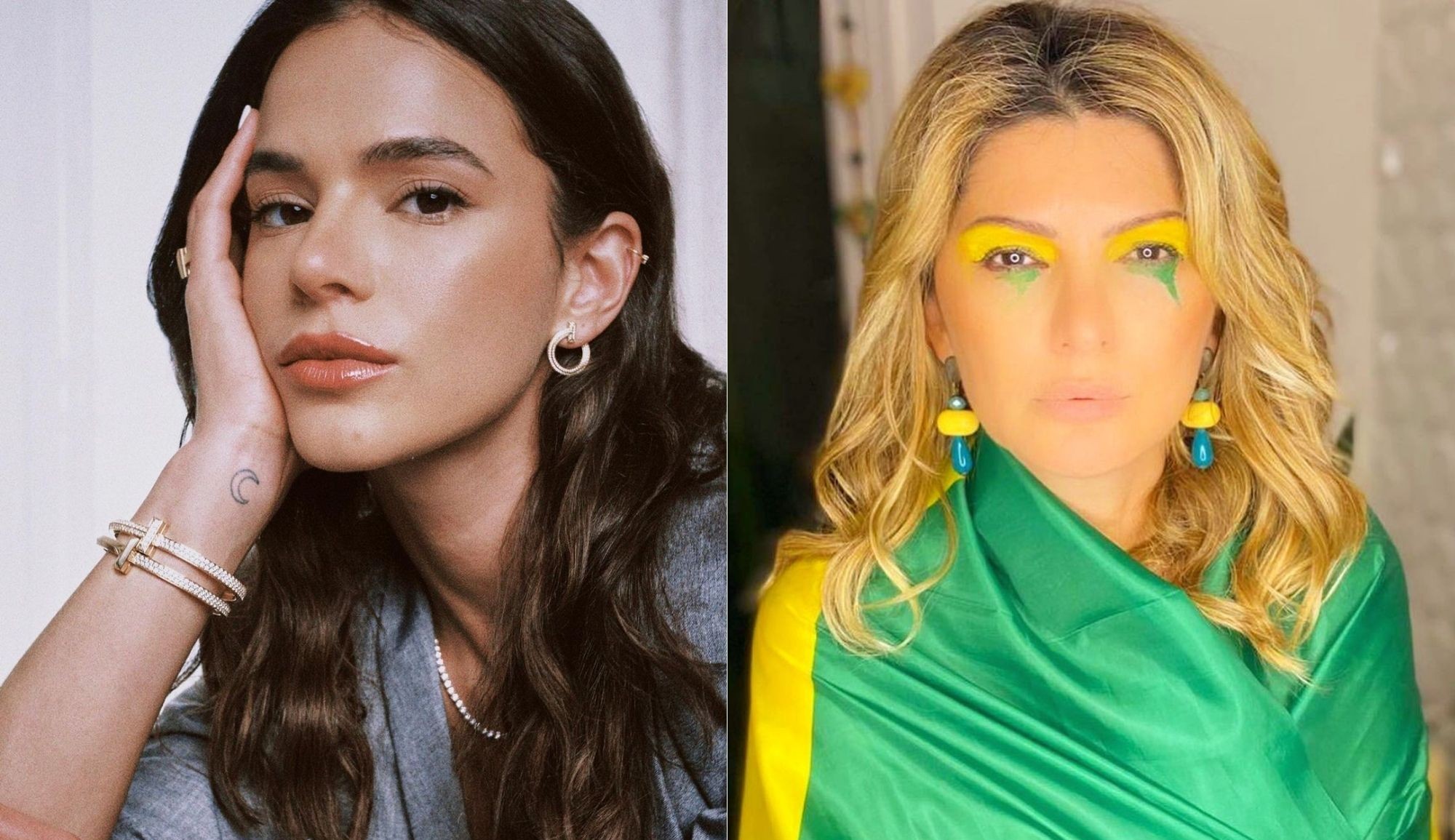 Antonia Fontenelle rebate comentários de Bruna Marquezine e a chama de “fraca”