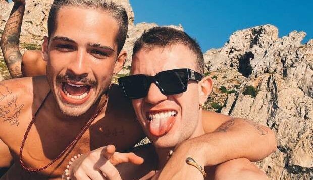 Leo Picon e João Guilherme mostra aos internautas que continuam amigos