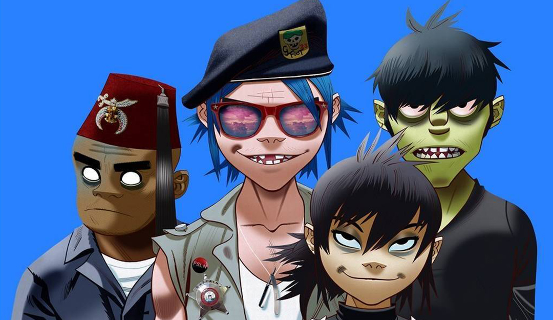 Novo hit do Gorillaz tem participação de Robert Smith, do The Cure