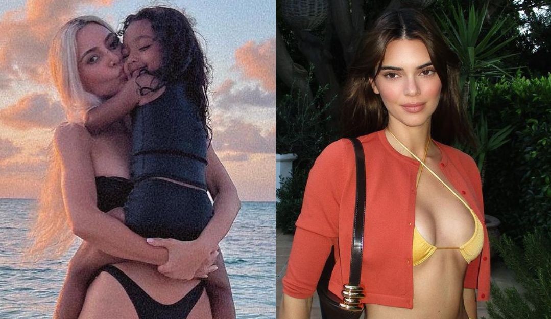 Kim Kardashian é criticada após comparar sua filha com sua irmã Kendall