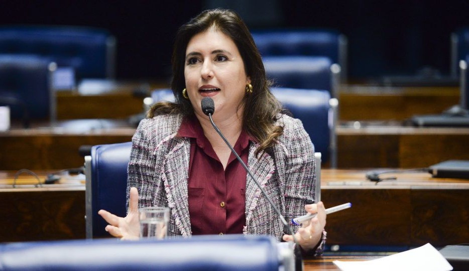 Simone Tebet é a canditada oficial do MDB à Presidência