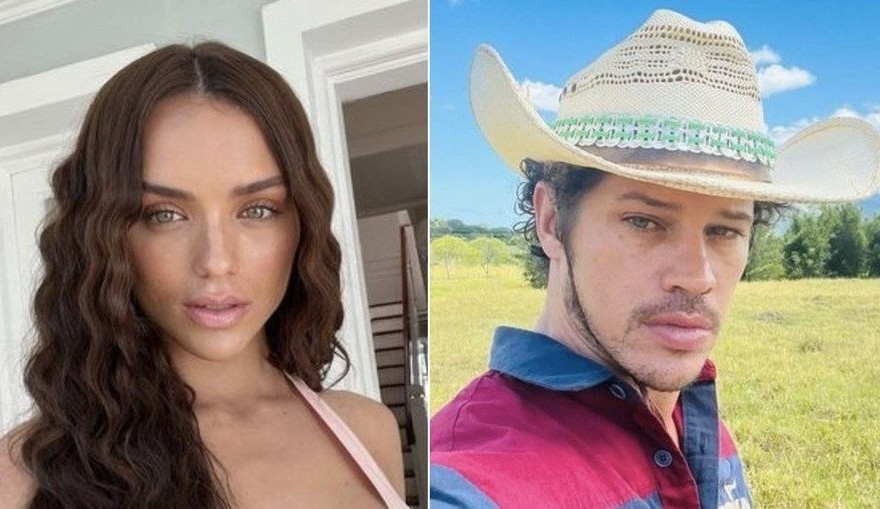 Rafa Kalimann e José Loreto trocaram beijos antes de ida à praia, diz colunista