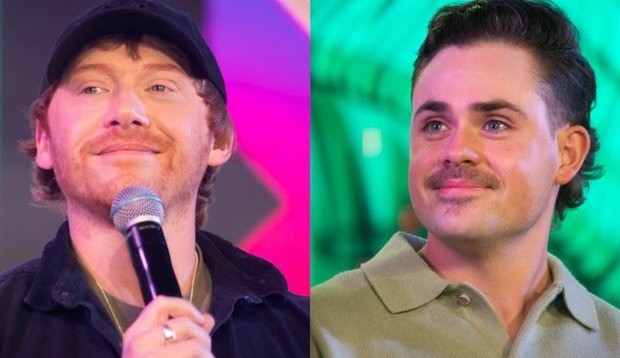 Rupert Grint e Dacre Montgomery participam de convenção em São Paulo