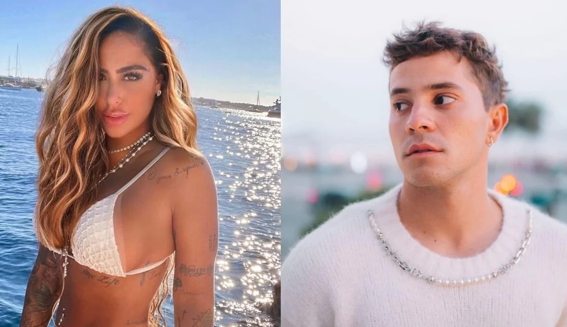 Rafaella Santos e André Lamoglia são vistos juntos em evento no Rio