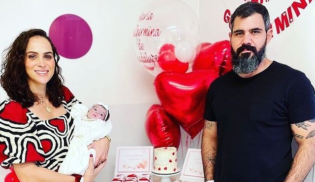 Filha de Juliano Cazarré tem alta hospitalar