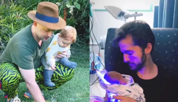 Thales Bretas comemora 3 anos do primogênito Romeu