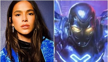Diretor mostra Bruna Marquezine chorando em bastidores do filme “Besouro Azul”