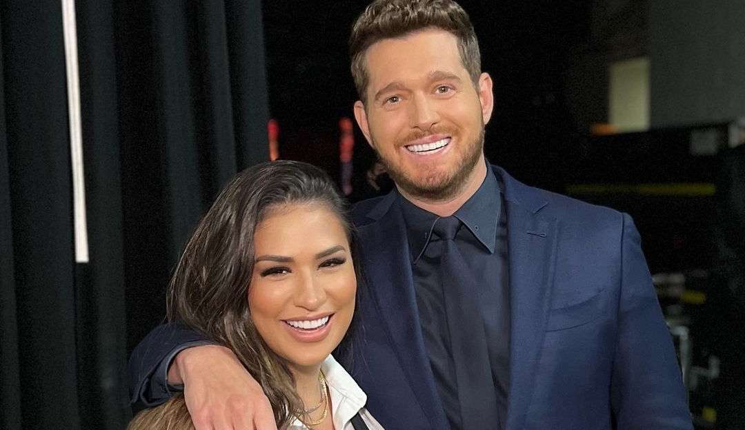 Kaká brinca em publicação em que Simone tieta Michael Bublé