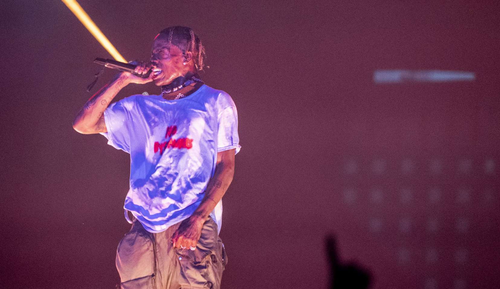 Travis Scott quebra recorde de vendas em show na Inglaterra
