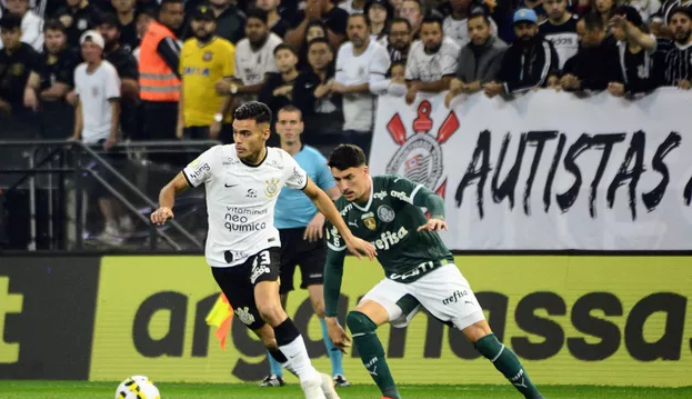 Corinthians perde para Palmeiras com gol contra da equipe