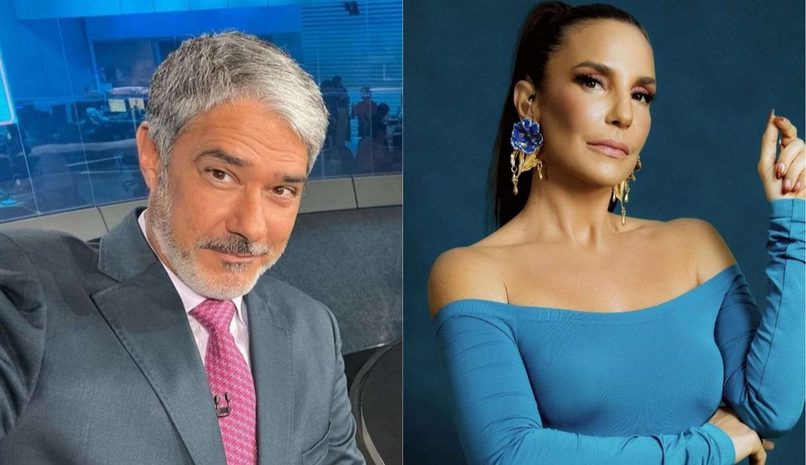 Ivete Sangalo se pronuncia após ser ignorada por William Bonner: “Bati no seu vidro”