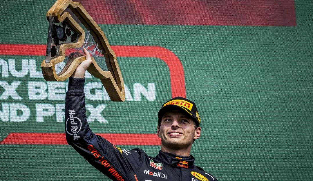Max Verstappen vence GP de Fórmula 1 na Bélgica e segue líder