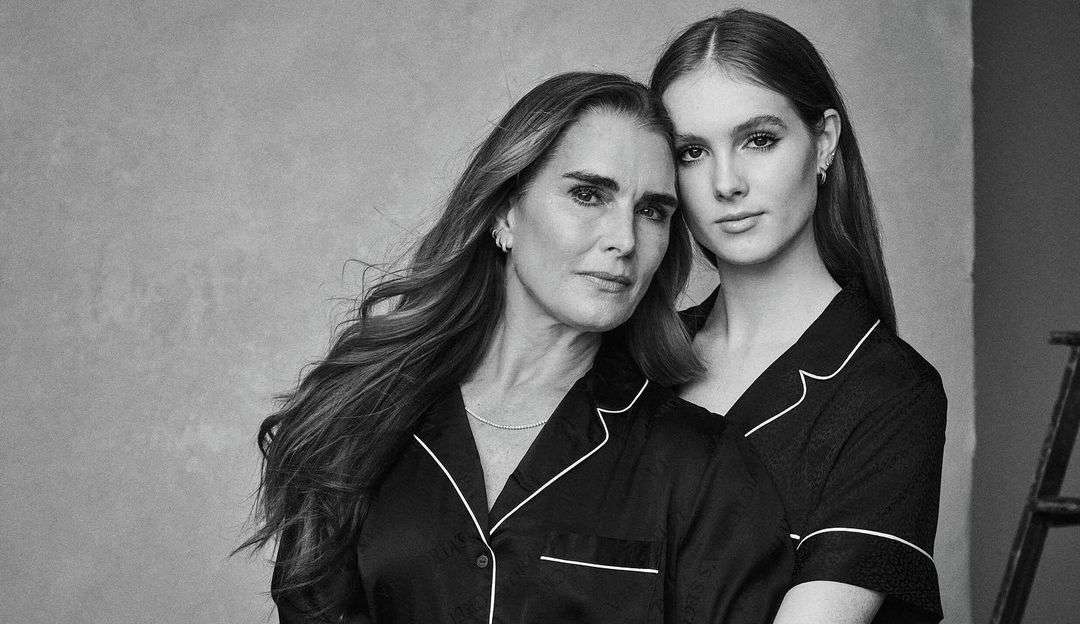 Brooke Shields posta fotos com filha mais nova: “crescem muito rápido”