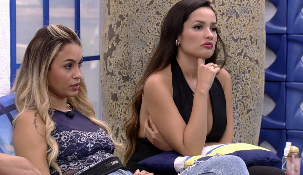 BBB 21: Sarah alerta Juliette sobre Projota: “/Abre o teu olho com ele”/