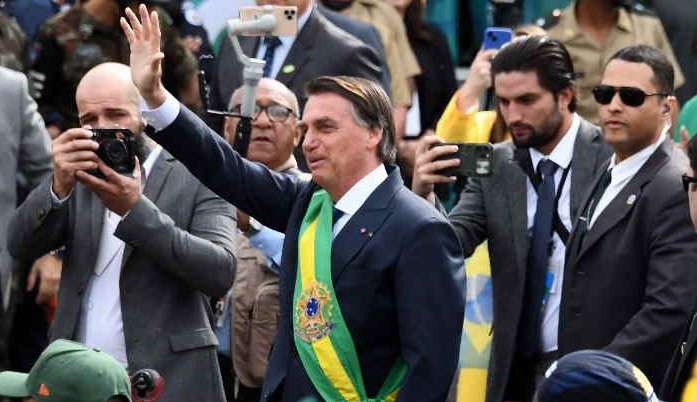 Bolsonaro faz discurso para apoiadores no Bicentenário da Independência