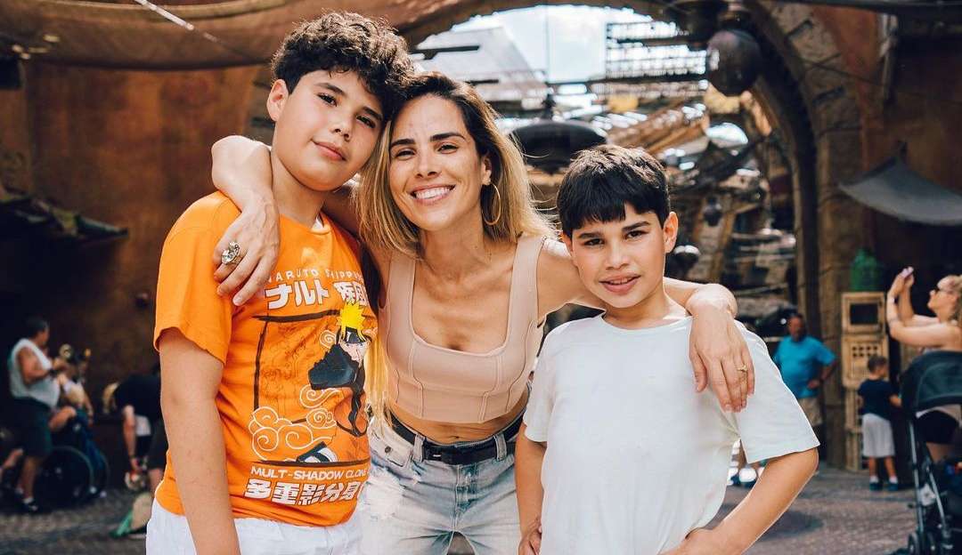 Wanessa Camargo fala sobre viagem com os filhos: “Adoro bagunça e confusão”