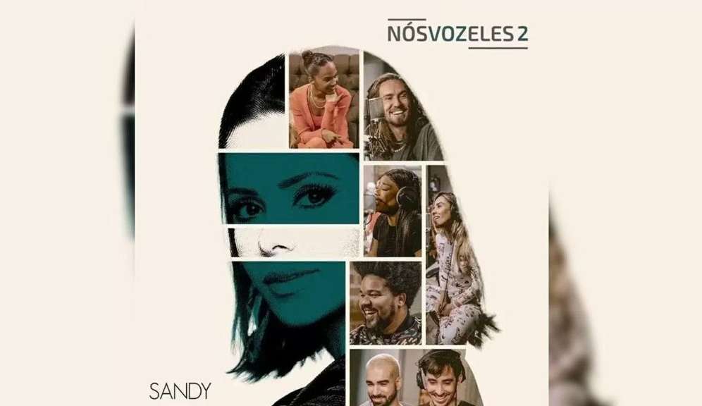Sandy apresenta capa do projeto “Nós, Voz, Eles 2”