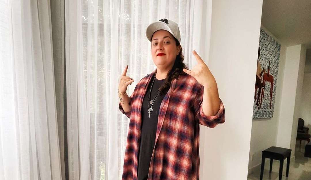 Paulo Gustavo recebe homenagem da irmã em look para o Rock in Rio