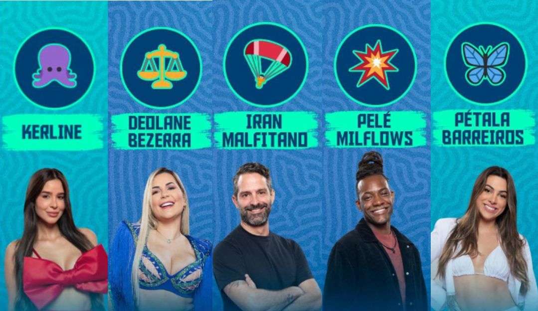 Confira a lista de emojis que representam os peões nesta edição de A Fazenda