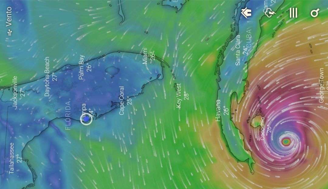 Com previsão de furacão nos EUA confira quais são as categorias do fenômeno