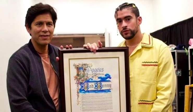 Bad Bunny recebe dia em sua homenagem em Los Angeles
