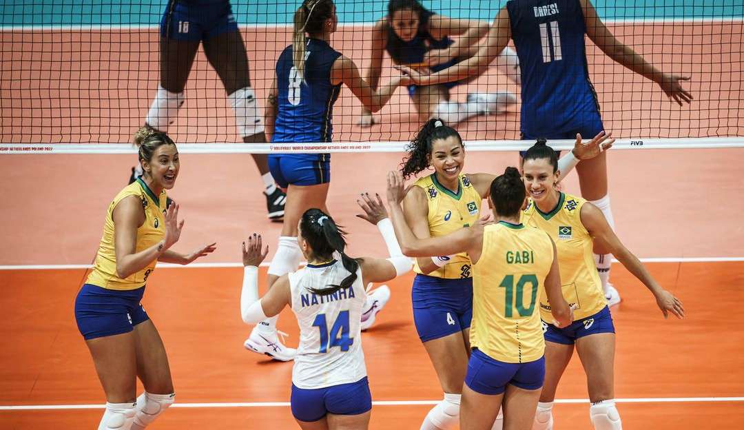 Em jogo disputado, Brasil vence a Itália no tie-brake