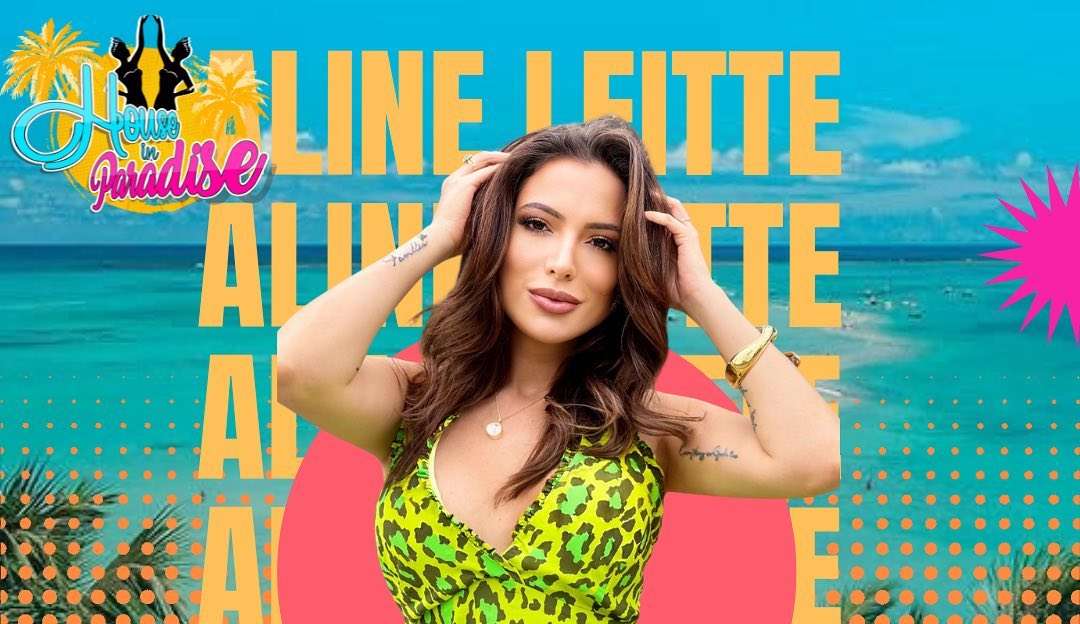 Influenciadora goiana Aline Leitte participará de “House in Paradise”