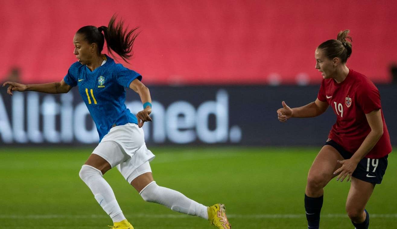 Em amistoso Brasil goleia a Noruega por 4×1