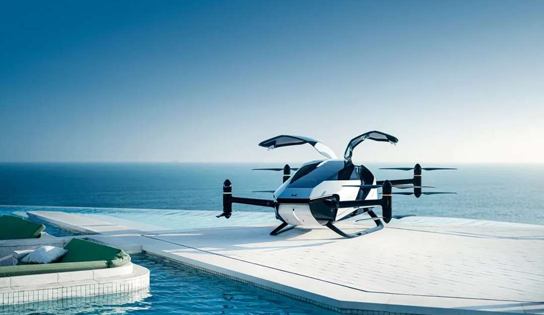 Carro voador chinês Xpeng X2 faz primeiro voo público em Dubai