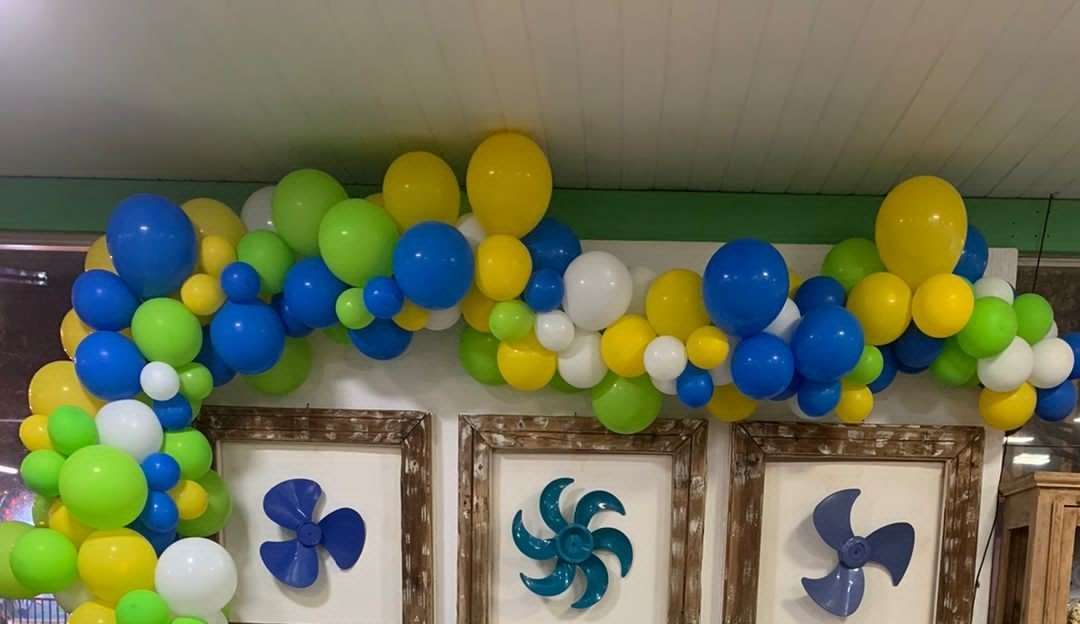 Garoto de 3 anos escolhe tema de ventilador para sua festa de aniversário