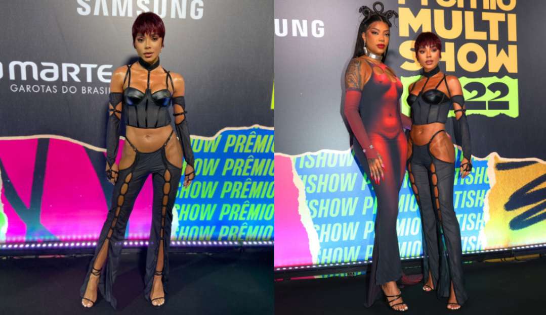 Brunna Gonçalves usa look de cair o queixo para o prêmio Multishow