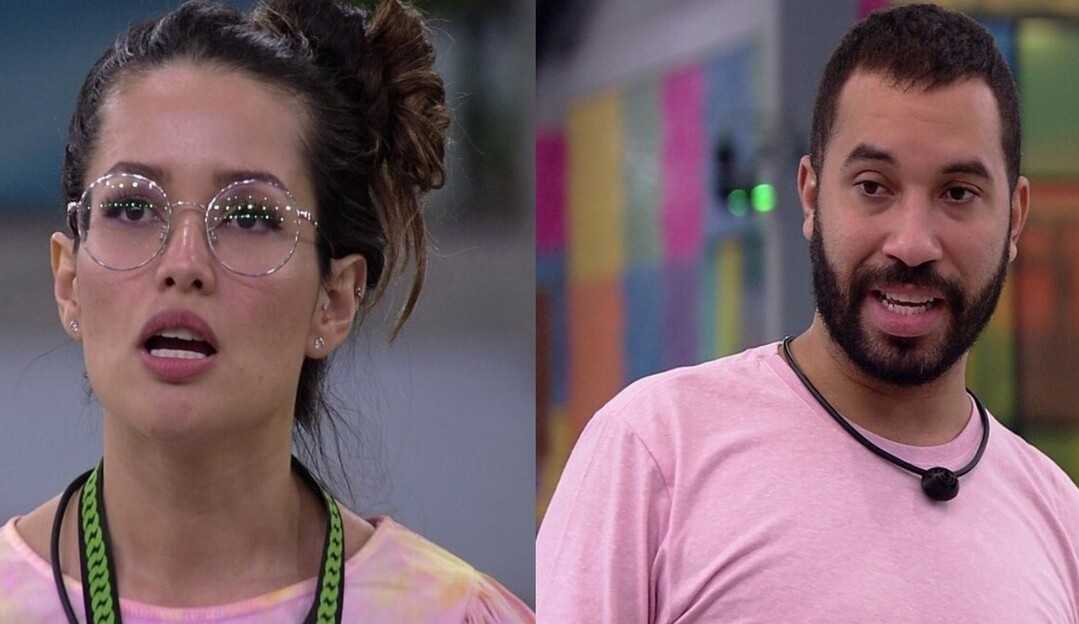 Juliette confidencia a Gilberto que o eliminaria do BBB 21