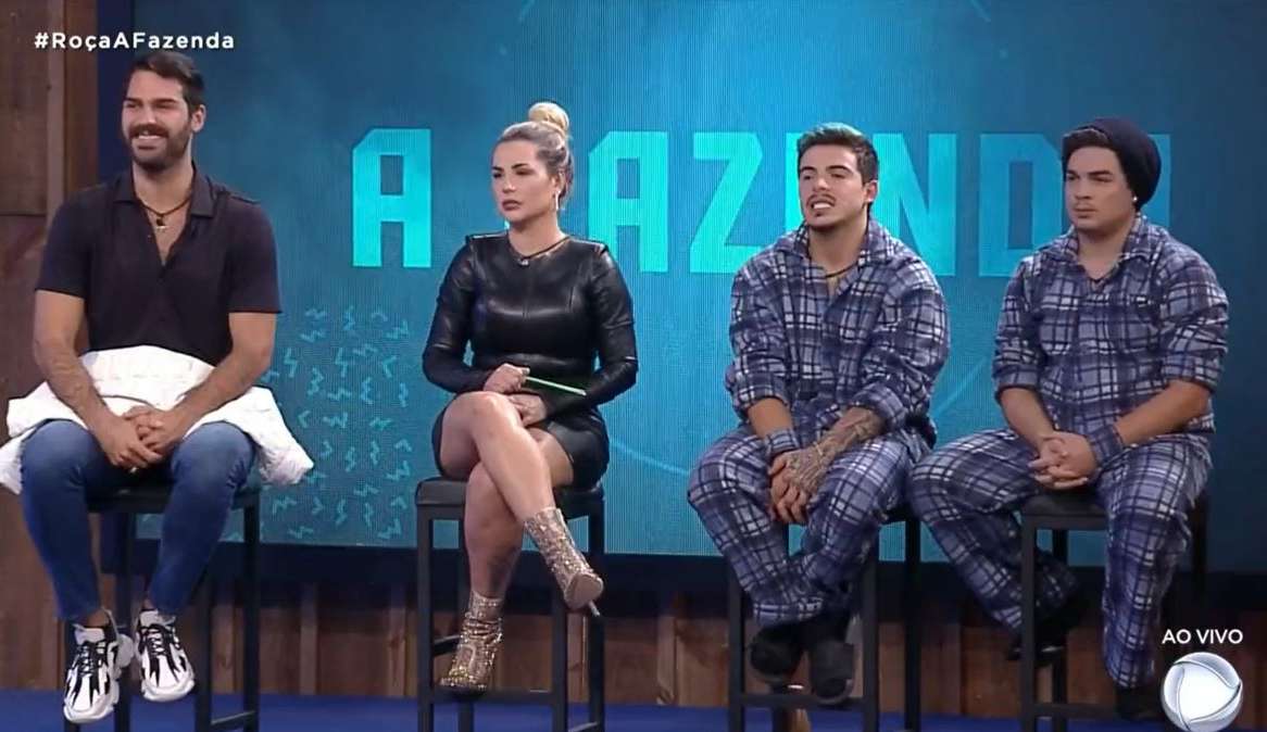 A Fazenda: Shayan, Deolane, Thomaz e Lucas estão na roça