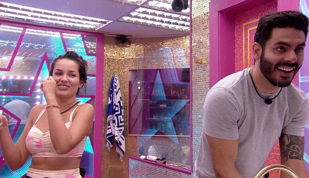 Rodolffo brinca com Juliette: “/Pelo Instagram, eu pegava na hora”/