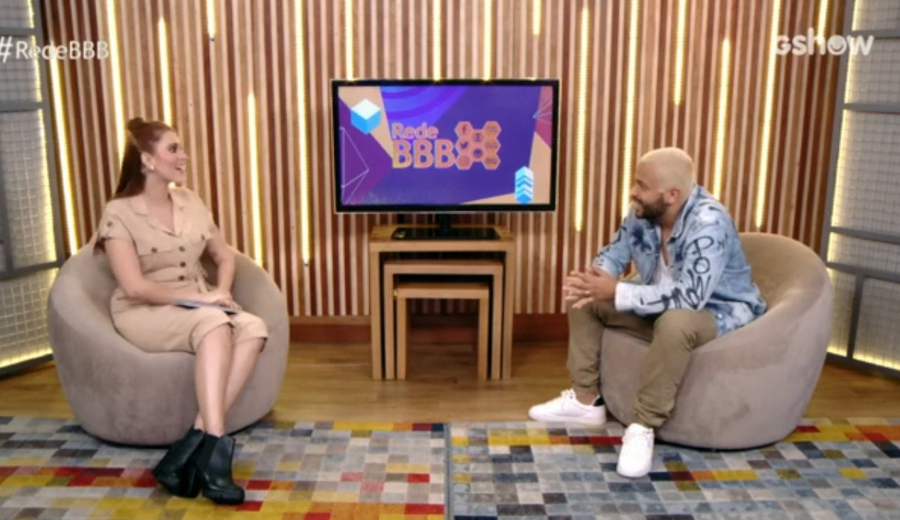 Projota contou no Bate-Papo BBB que as suas alianças contribuíram para a sua eliminação: ‘Grupo maluco’