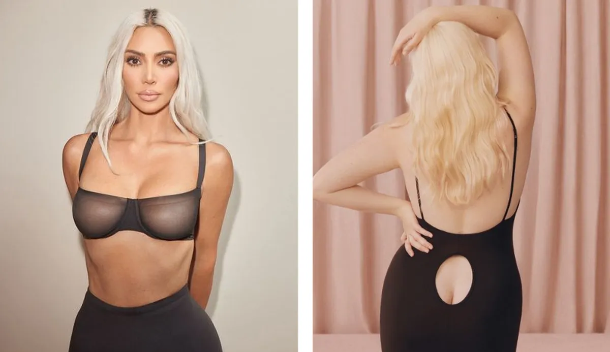 Kim Kardashian divide fãs ao lançar modelito com “cofrinho” à mostra