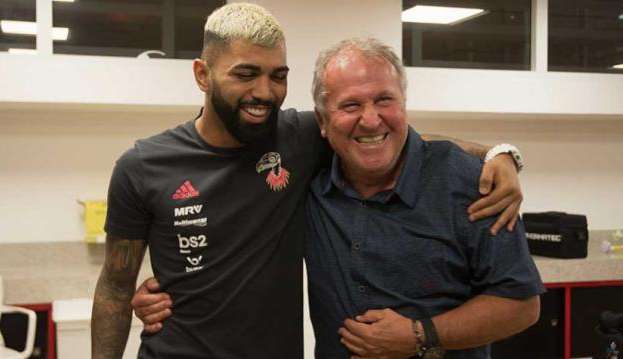 Zico libera camisa 10 do Flamengo para Gabigol: “Pode usar à vontade”