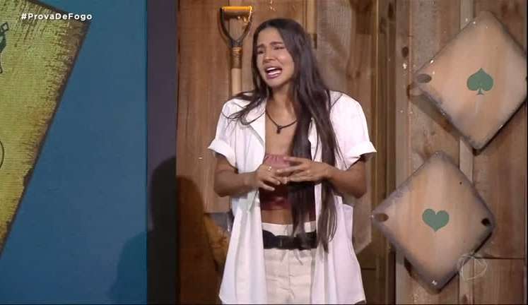 A fazenda 14: Kerline acusa Lucas durante dinâmica de ter chamado ela de cachorra