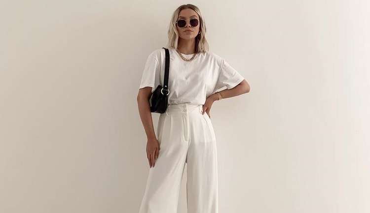 Looks com calça branca para o verão
