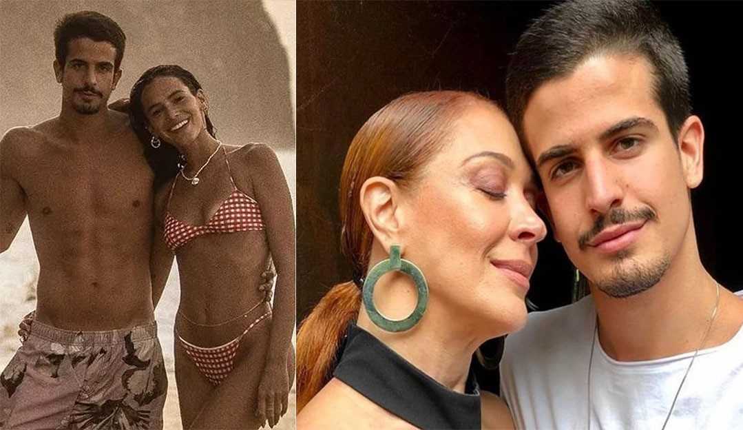 Cláudia Raia revela romance entre Enzo e Bruna Marquezine