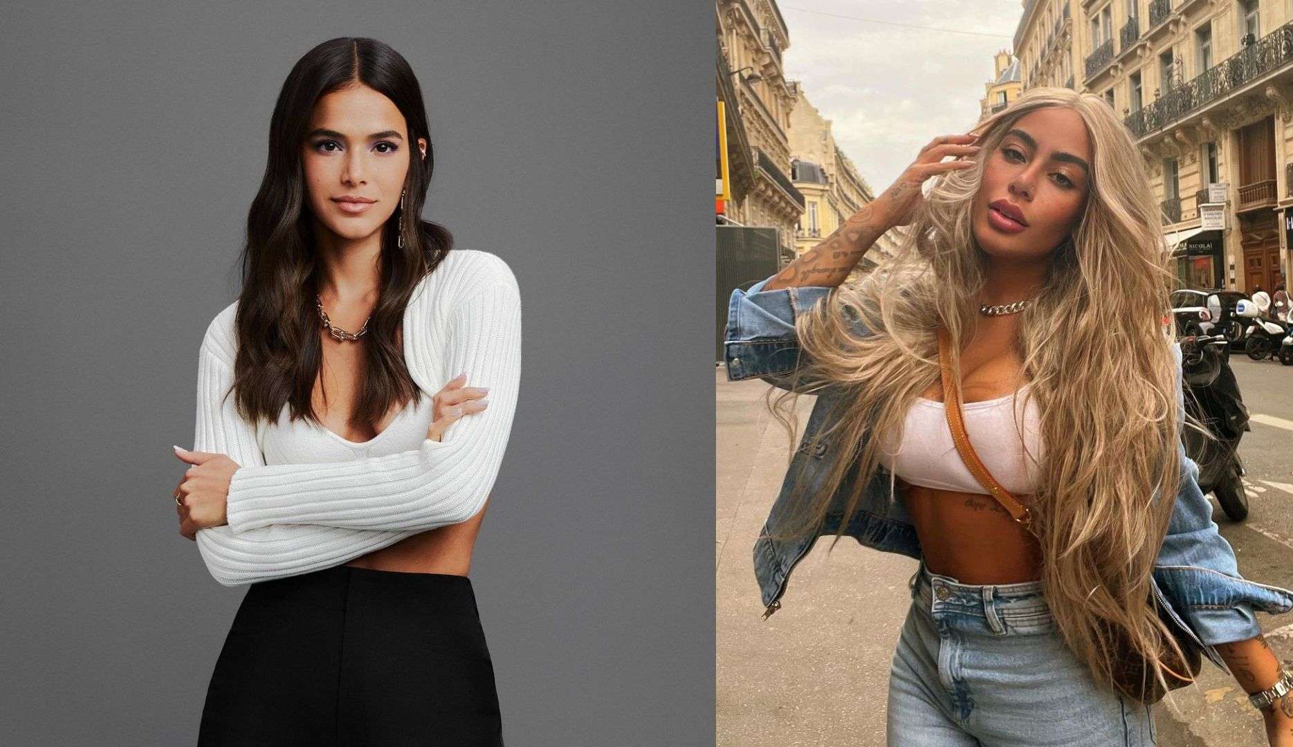 Bruna Marquezine deixa de seguir Rafaella Santos, irmã de Neymar