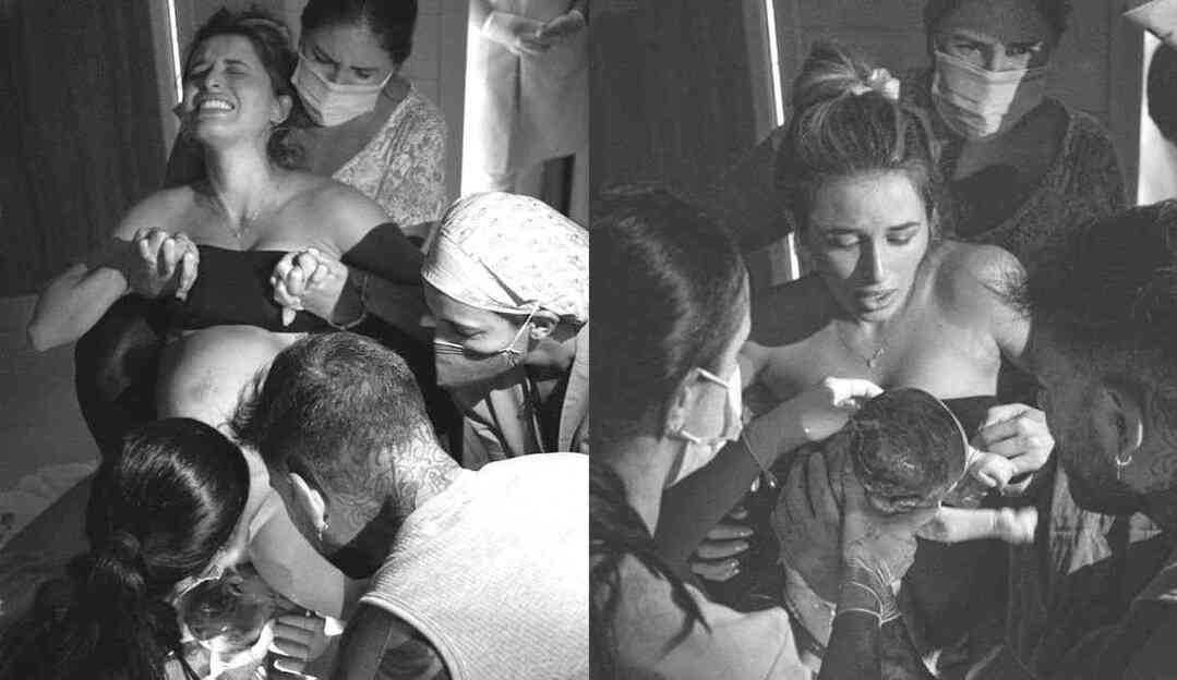 Lorena Carvalho dá seu relato de parto do seu primeiro filho com Lucas Lucco