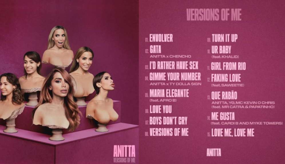 Rolling Stone inclui “Versions of Me” de Anitta na lista dos 100 melhores álbuns