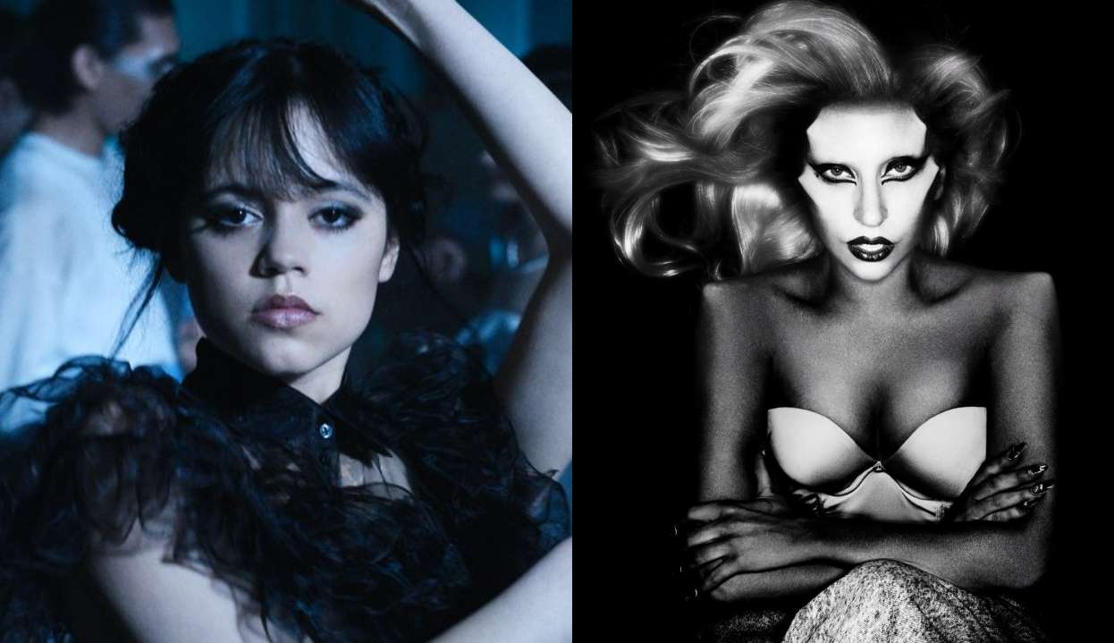 Lady Gaga e Wandinha nas redes sociais fazem sucesso, enquanto “Bloody Marry” cresce no Spotify.