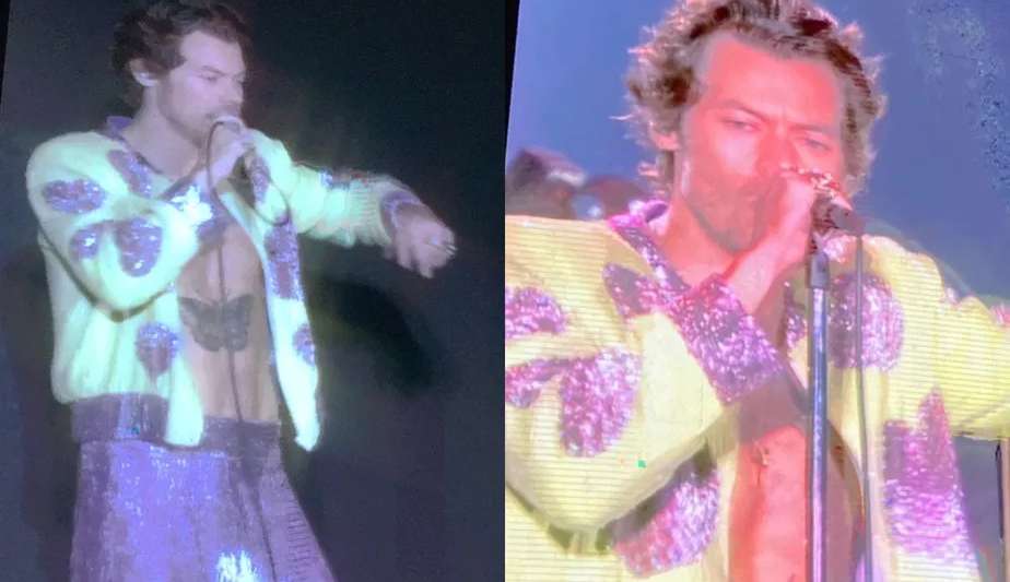 Harry Styles gera alvoroço em fãs em show lotado no Rio de Janeiro