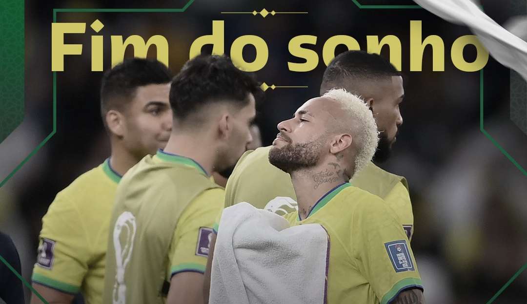 Brasil perde nos pênaltis e está fora da Copa do Mundo