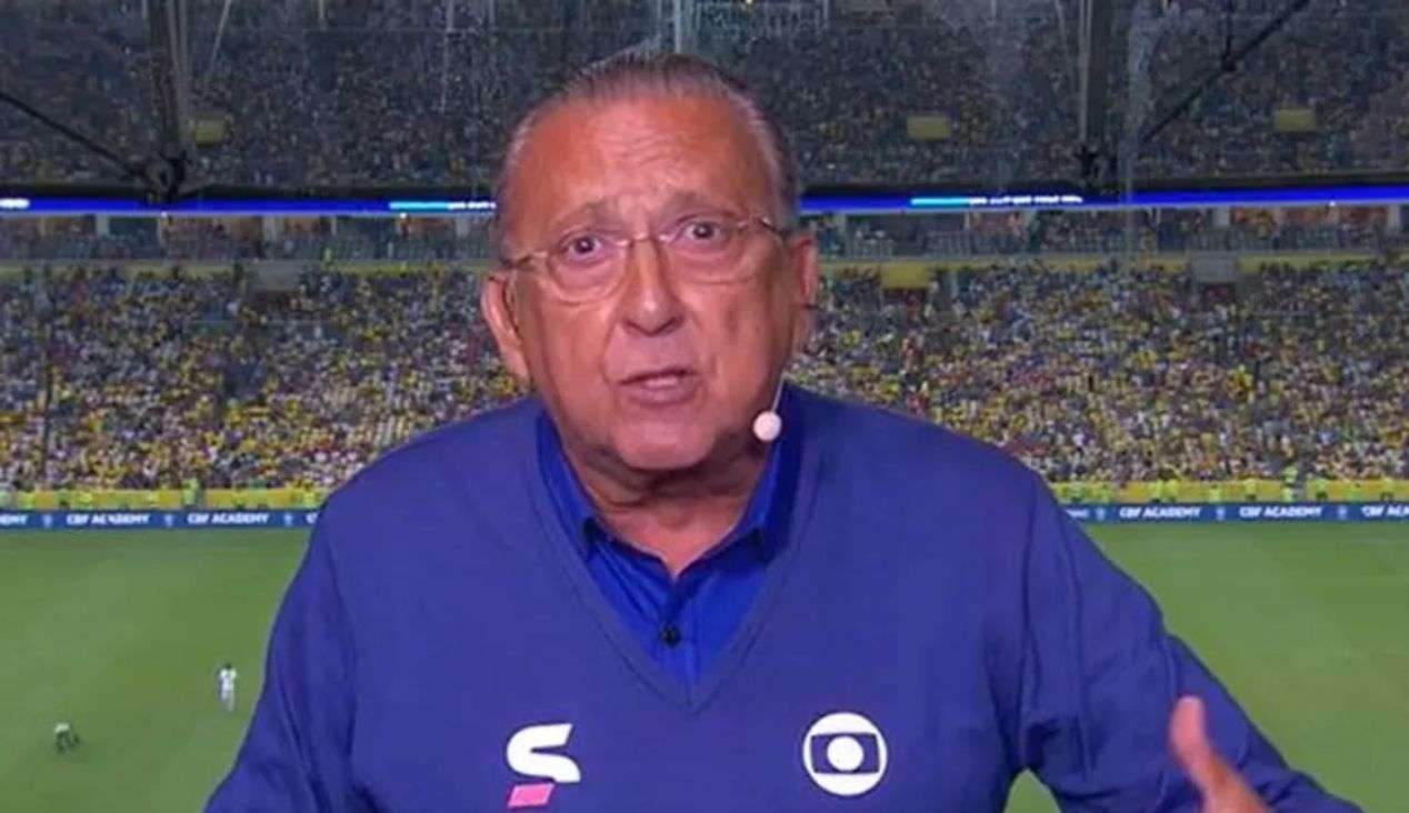 Galvão Bueno se emociona em sua despedida como narrador