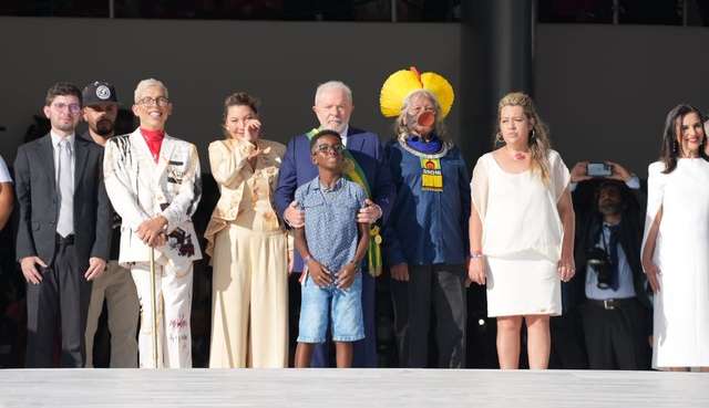 No ato da posse de Lula, representantes de movimentos sociais marcam presença