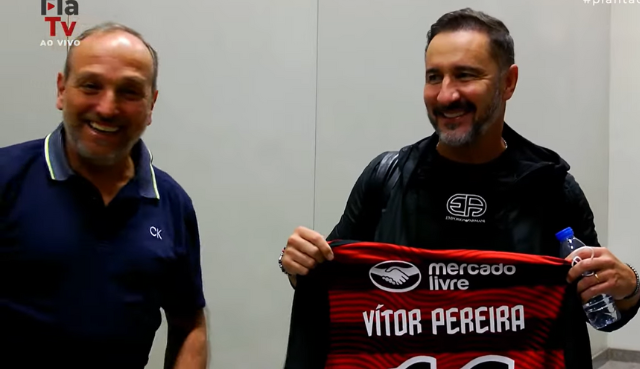 Vítor Pereira chega ao Rio de Janeiro para assinar com o Flamengo