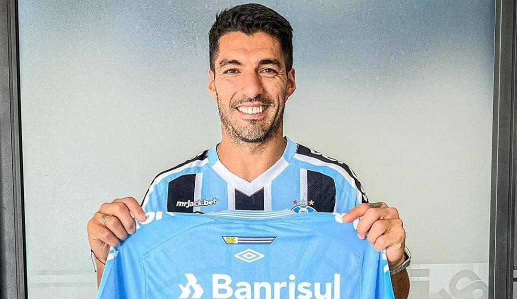 Luis Suarez já tem data marcada para se apresentar a torcida do Grêmio